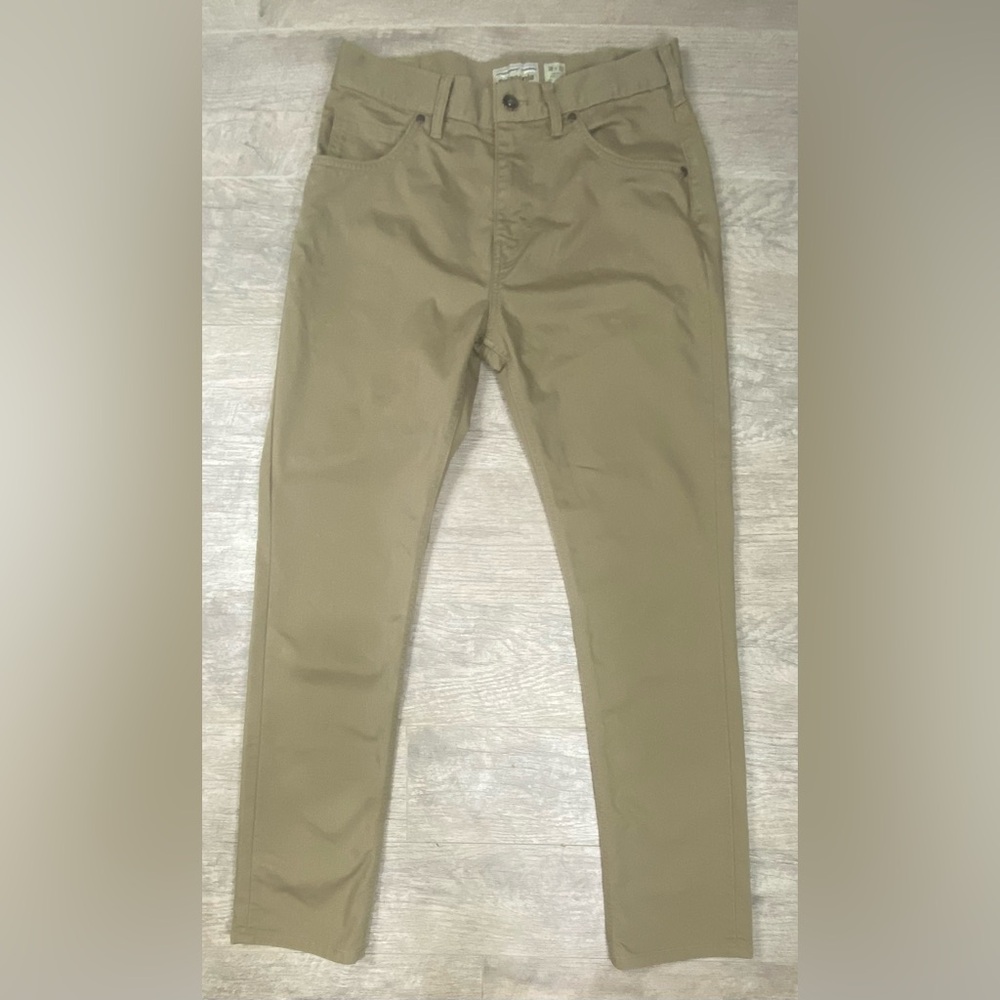 Patagonia Mens Iron Clad Striaght Pants Performance 32x30 Organic Cotton Blend